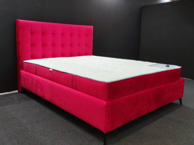 Box Spring krevet crveni